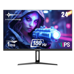 Écran Gaming IPS 24” – Full HD / 180 Hz / Sans bordure